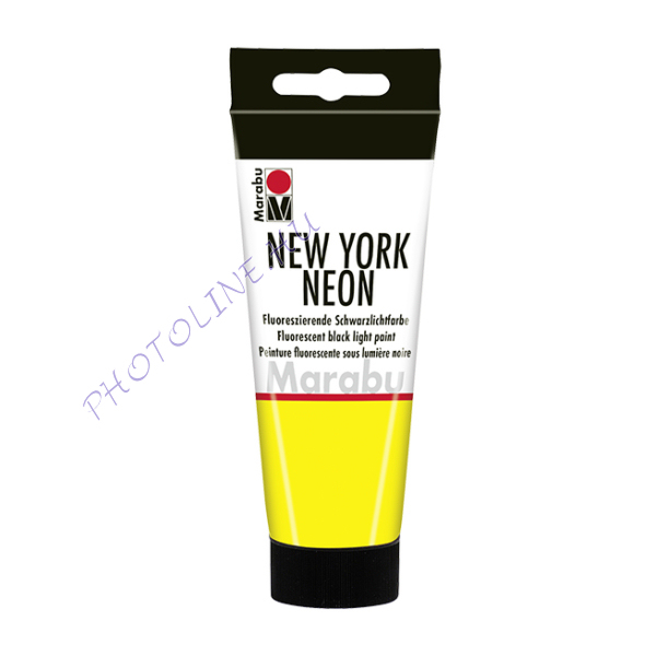 Marabu New York dekor festék neon SÁRGA 100ml