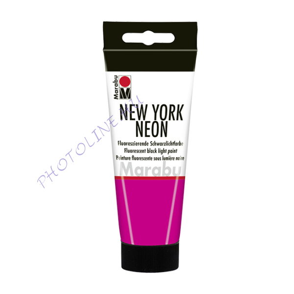 Marabu New York dekor festék neon PINK 100ml