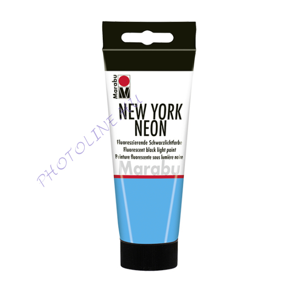 Marabu New York dekor festék neon KÉK 100ml