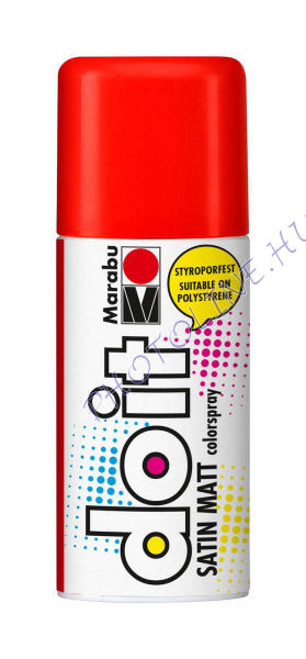 Akrilspray Marabu festék spray 150ml cinóbervörös