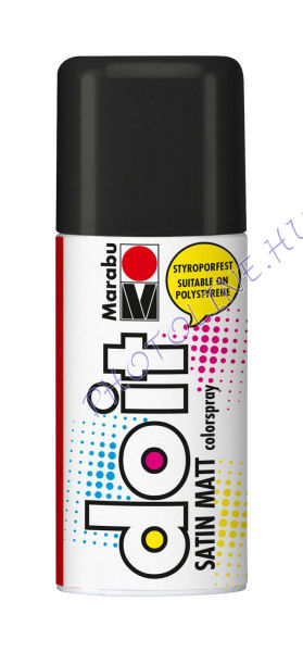 Akrilspray Marabu festék spray 150ml fekete