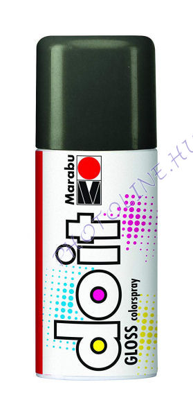 Akrilspray Marabu festék spray 150ml fényes szürke