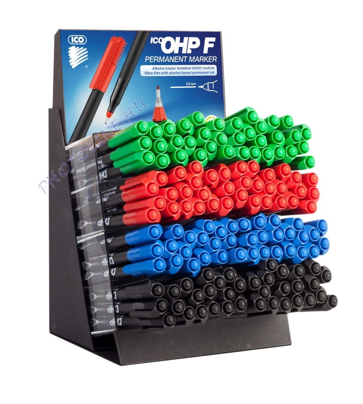 ICO OHP permanent marker S (fine 0.5 mm) fekete