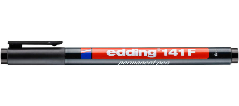 Edding 141F ohp permanent marker fekete