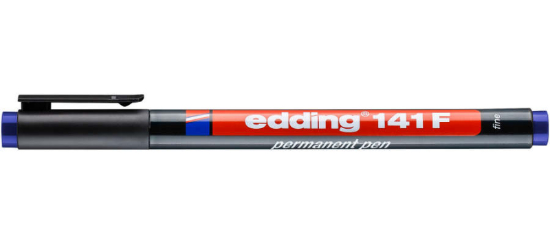 Edding 141F ohp permanent marker kék