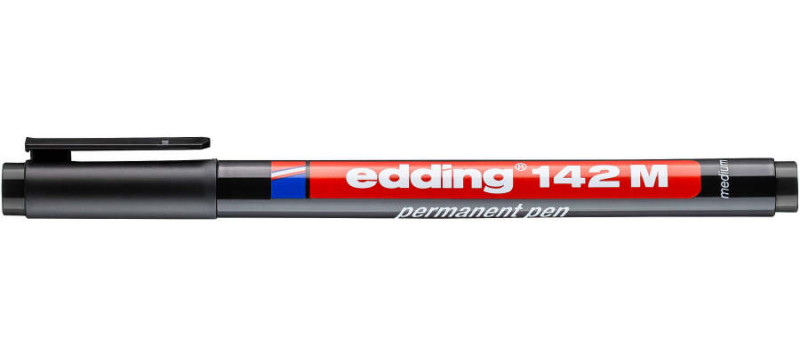 Edding 142M ohp permanent marker fekete