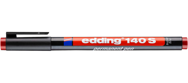 Edding 140S ohp permanent marker piros