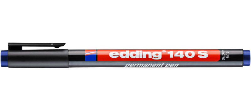 Edding 140S ohp permanent marker kék