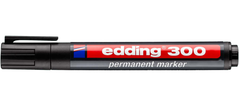 Edding 300 permanent marker fekete