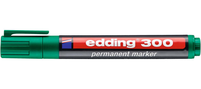 Edding 300 permanent marker zöld