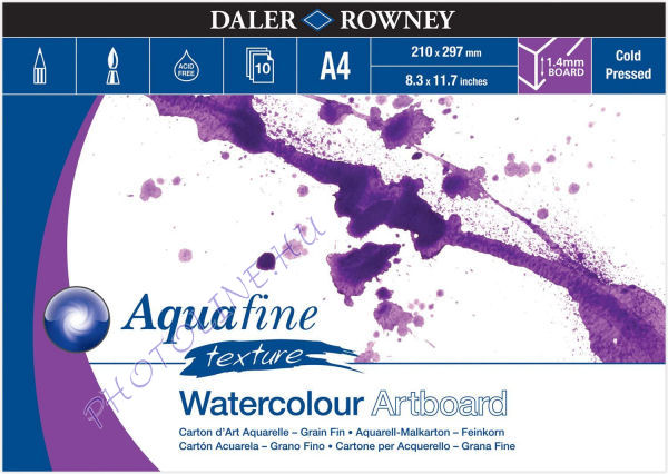 Daler-Rowney Aquafine tömb érdes 300g A4 - 12 lap