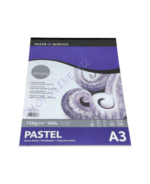 Daler-Rowney pasztell tömb 150g A3 - 16 lap