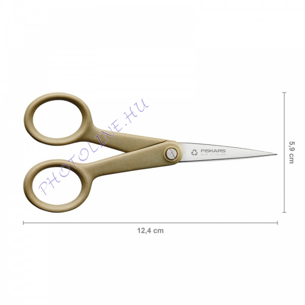 Fiskars varróolló, 13 cm, drapp