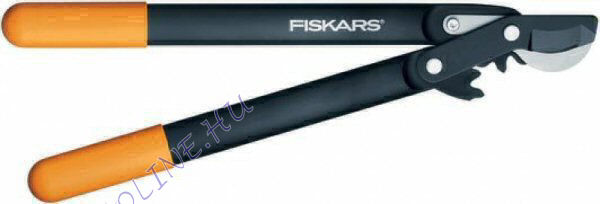 Fiskars PowerGear műanyag fogaskerekes ágvágó, horgos fejű (S) L70 (112190)