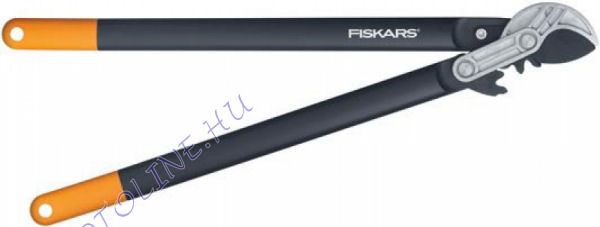 Fiskars PowerGear műanyag fogaskerekes ágvágó, rávágó (L) L77 (112580)