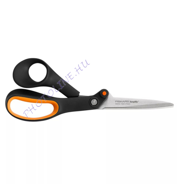 Fiskars Amplify - erőáttételes - olló, 21 cm, narancs-fekete