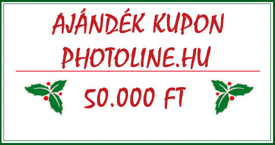 Ajándékkártya - vásárlási utalvány, 50.000.-Ft értékben