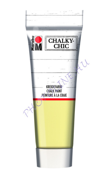 Marabu Chalky Chic krétafesték, pasztell sárga 100ml (kifutó szín)