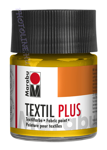 Marabu Textil Plus KÖZÉPSÁRGA 50ml