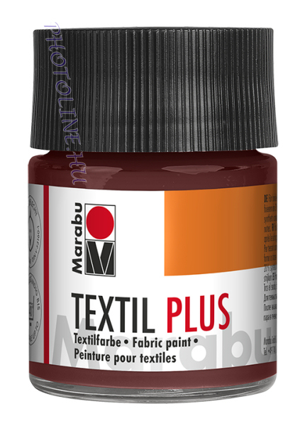 Marabu Textil Plus KÖZÉPBARNA 50ml