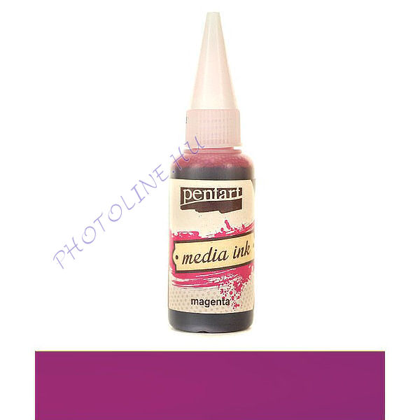 Média tinta 20 ml magenta