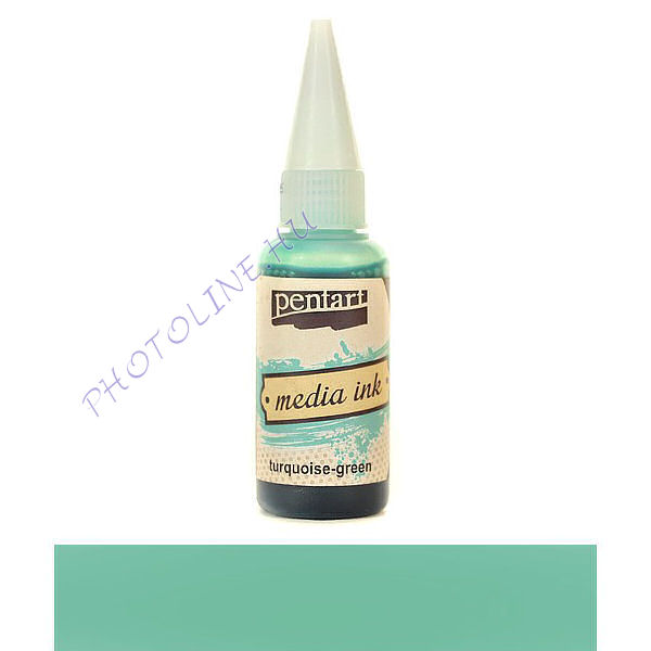 Média tinta 20 ml türkizzöld