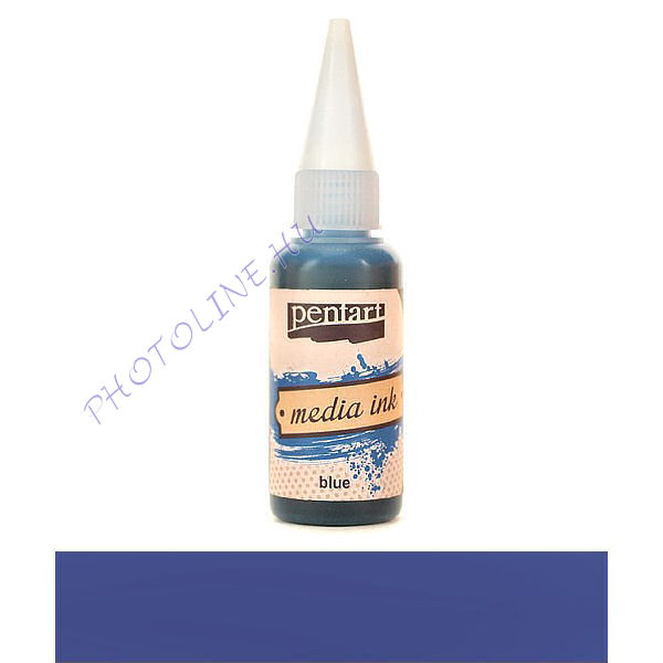 Média tinta 20 ml kék