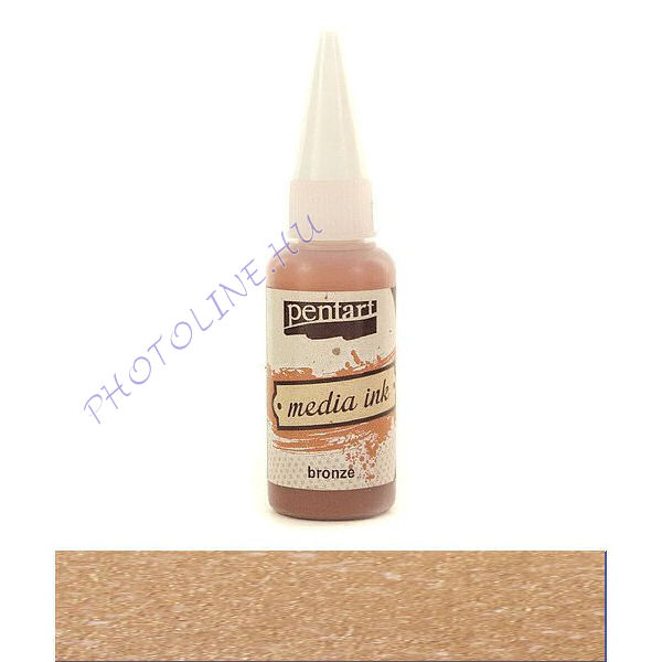 Média tinta metál 20 ml bronz