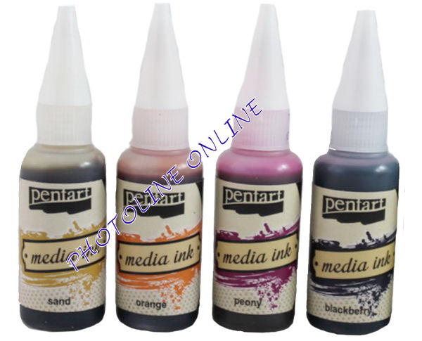 Média tinta metál 20 ml réz