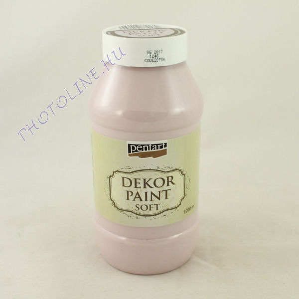 Dekorfesték lágy 1000 ml Viktoriánus rózsaszín