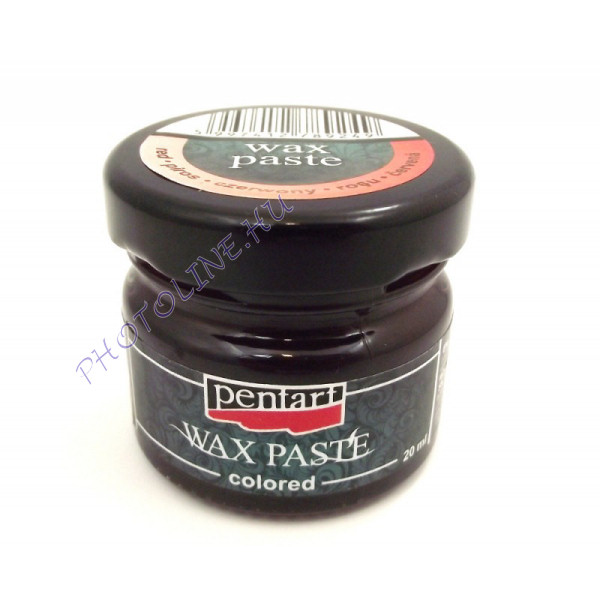 Viaszpaszta (wax paste colored) 20 ml piros