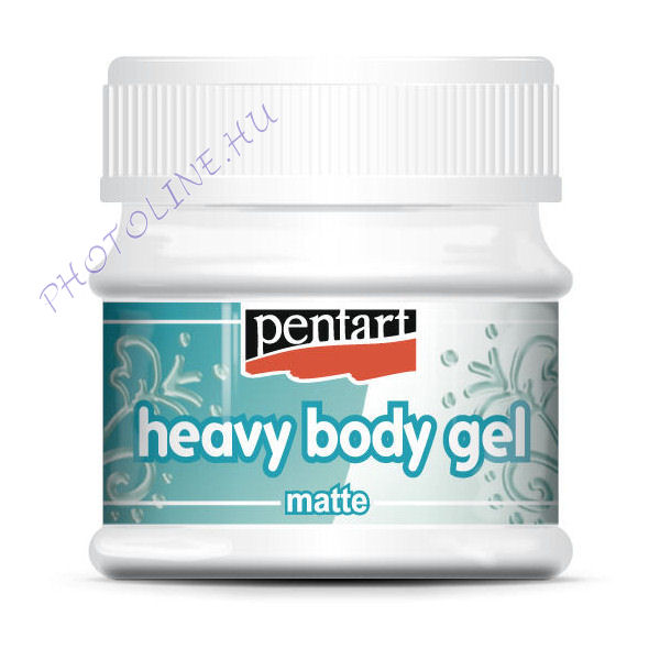 Sűrű gélpaszta matt - opálos, 50 ml (heavy body gel)