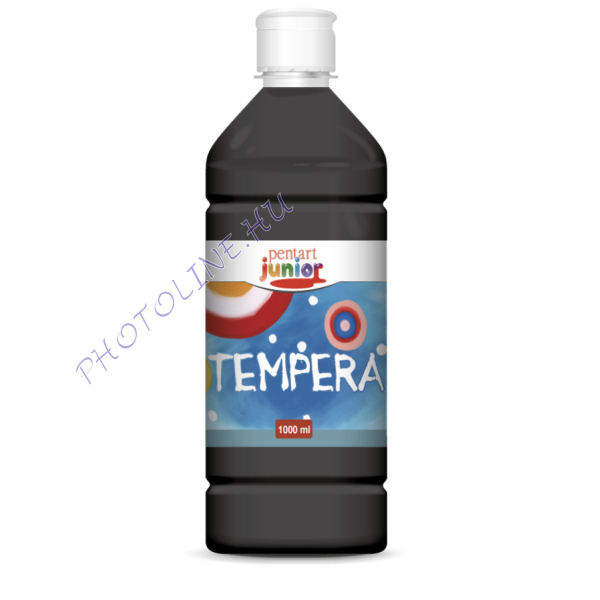 Pentart tempera festék 1000 ml fekete