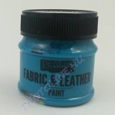 Pentart textil és bőrfesték 50 ml türkizkék