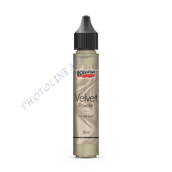 Bársonypor 30 ml bézs