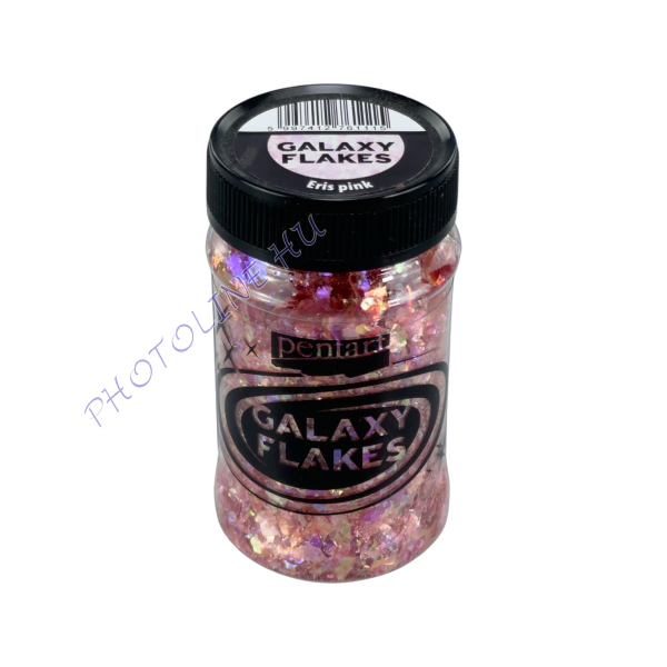 Galaxy flakes 100 ml, Eris pink pehely