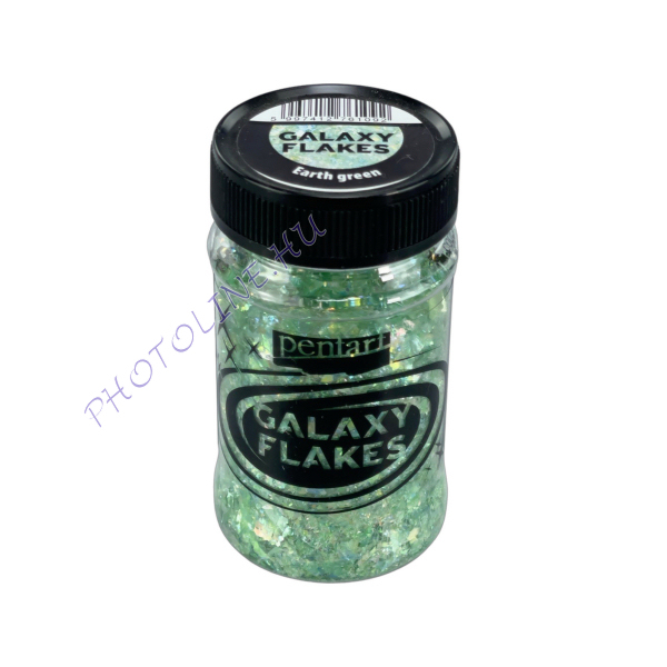 Galaxy flakes 100 ml, Föld zöld pehely