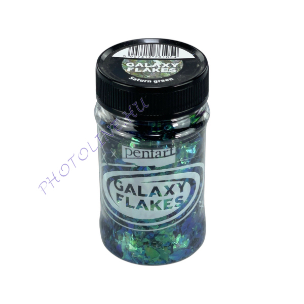 Galaxy flakes 100 ml, Szaturnusz zöld pehely