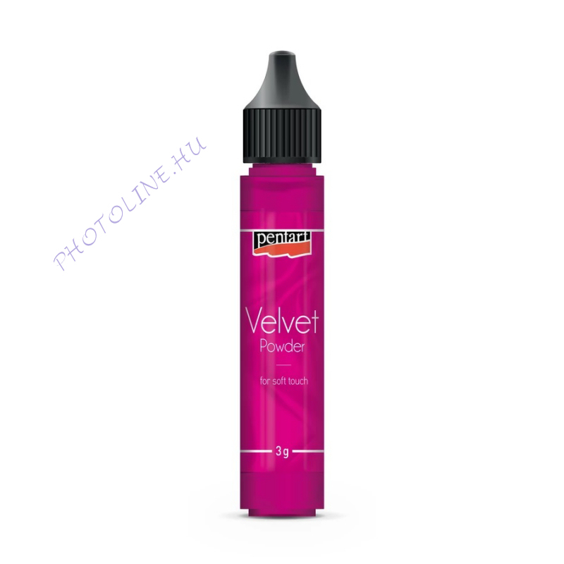 Bársonypor 30 ml pink