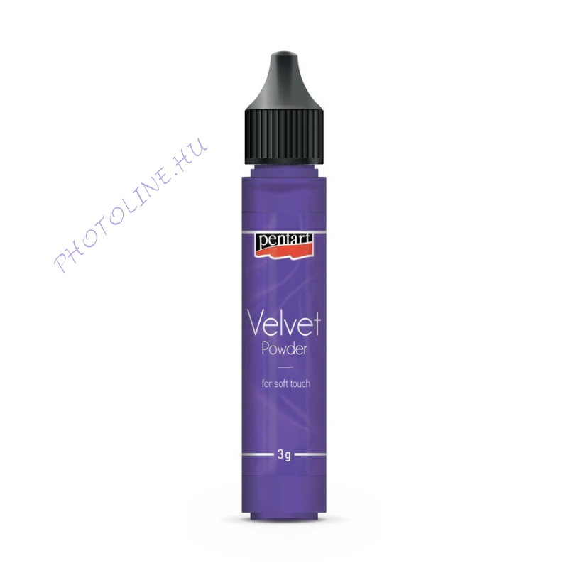 Bársonypor 30 ml lila