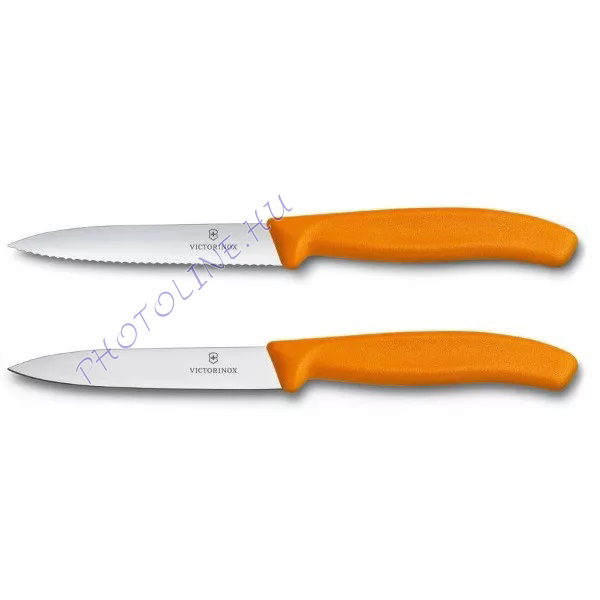 VICTORINOX Swiss Classic (10 cm) 2 db narancs paradicsomszelő kés